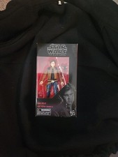 Star Wars The Black Series Han Solo Poseable Action Figure With Gun  62