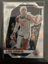 DiJonai Carrington 2024 Panini Prizm WNBA Cracked Ice Prizm #118 Connecticut Sun