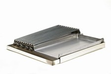 New Rocky Mountain Cookware Mgb24ss-8 4-burner Side-by-side Add On Griddle Combo