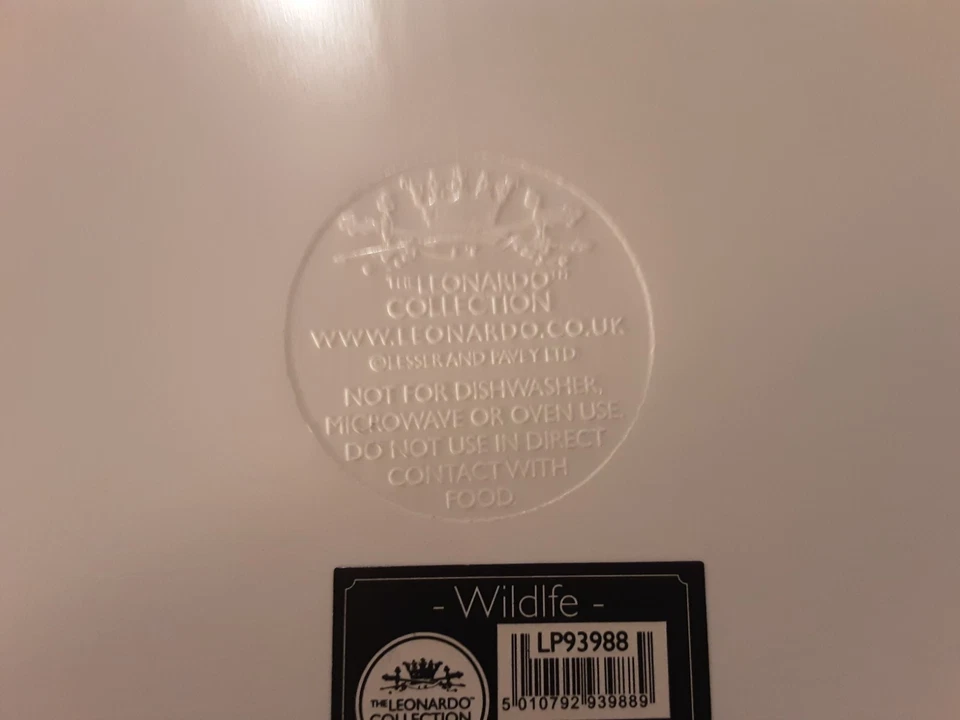 BELLISSIMO VASSOIO WILDLIFE ,LA LEPRE, THE LEONARDO COLLECTION DESIGNED IN U.K. - Imagen 3 de 4