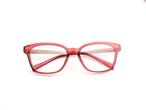 Maui Jim Eyeglasses Frames Only, MJO2410-07D, 50.5-17-130, Red, Made in Italy