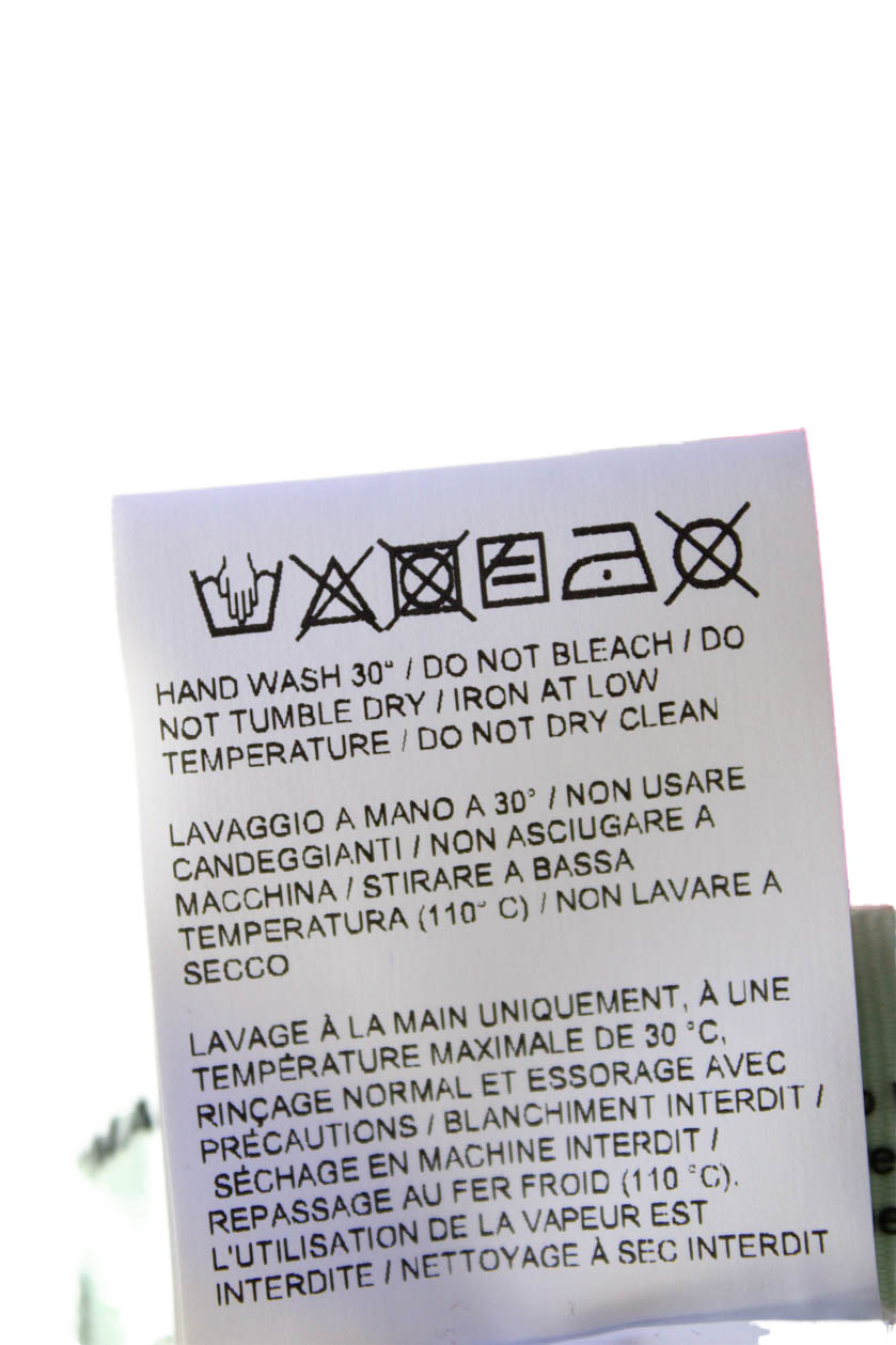 Off White Womens Solid Adjustable Baseball Cap Pi… - image 9