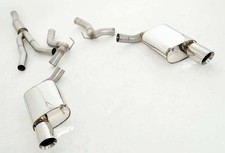 Friedrich Motorsport 70mm Auspuff Sportauspuff Duplexanlage für Ford Mustang Cab