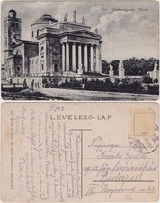 Postcard Erlau Eger (Egri) Székesegyház/Kat...