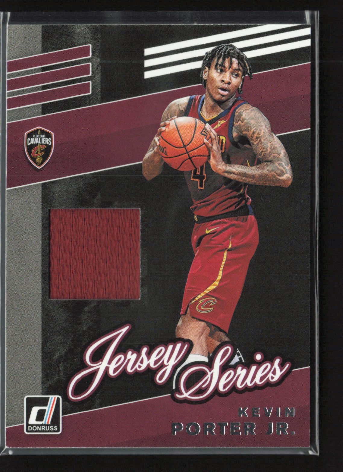 2019-20 Donruss Jersey Series Kevin Porter Jr. RC #JS-KPJ Cleveland Cavaliers