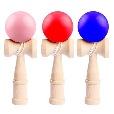 3-Piece Standard Kendama Set Wooden Kendama Ball Traditional Japanese Game