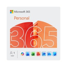 Microsoft 365 Personal 1-Year Subscription for PC, Mac, iOS and Android, 1-User,
