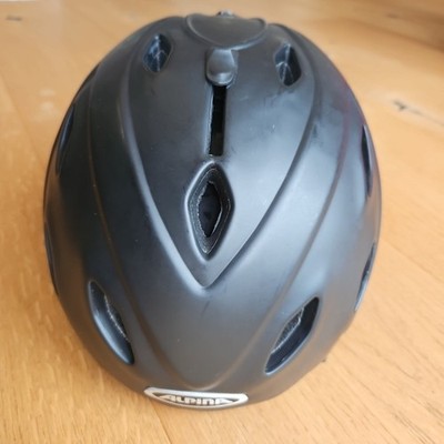 Alpina Ski Helmet Size M (56cm - 59cm) 450g Black