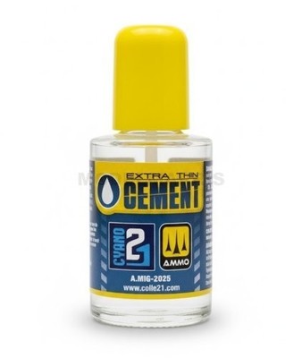 COLLE21 MIG-2025 Extra Thin Cement Ammo MIG 30Ml