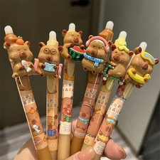 4er-Pack einziehbare Gelstifte Capybara Desig...
