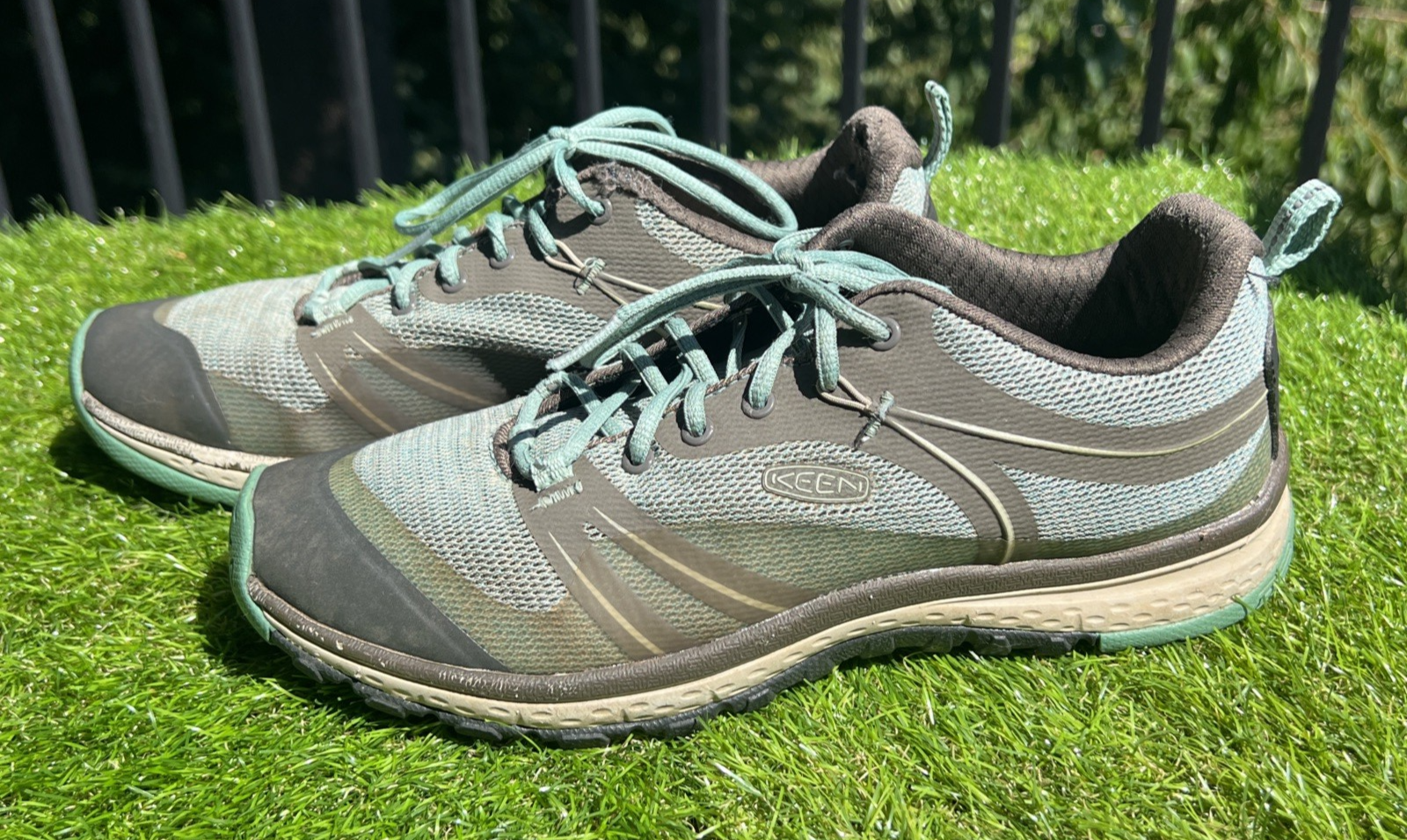 Scarpe da trekking Keen donna 8 Terradora II verde impermeabili trail outdoor