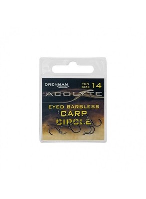 Drennan Carp Circle Haken Barbless PTFE Beschichtet 10 Stück Karpfen