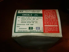 Sporlan OROA-5-180 psi 5/8 ODF Head Pressure Control Valve w/strainer