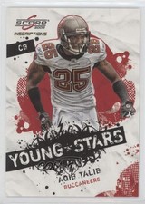 2009 Score Inscriptions Young Stars 185/499 Aqib Talib #2 0o9
