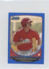 2013 Bowman Chrome Minis Blue Refractor 26/99 Carlos Tocci #12 3f4