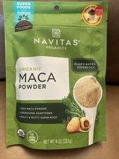 Navitas Organics, Maca Powder 8oz Pouch, BB 9/26