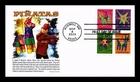 DR JIM STAMPS US COVER PINATAS FIRST DAY ISSUE SETENANT PANDA CACHET