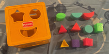 Vintage PLAYSKOOL 1980s Form Fitter SHAPE SORTER Learning Toy