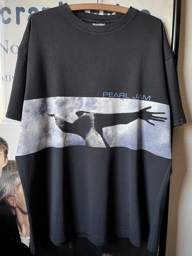 T-shirt Vintage Nirvana Bleach Tour 1990 - Taille L - Hanes - Occasion Très Bon état