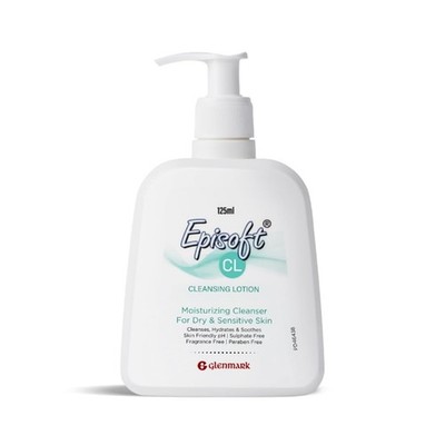 Episoft Cleansing Lotion 125ml | Gentle Cleanser for Sensitive & Dry Skin
