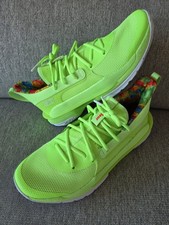 New Under Armour Stephen Curry 7 Sour Patch Kids Basketball Shoes Green Mens 12