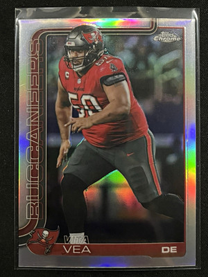 Topps Chrome 2025 - Vita Vea Tampa Bay Buccaneers #286 - Refractor