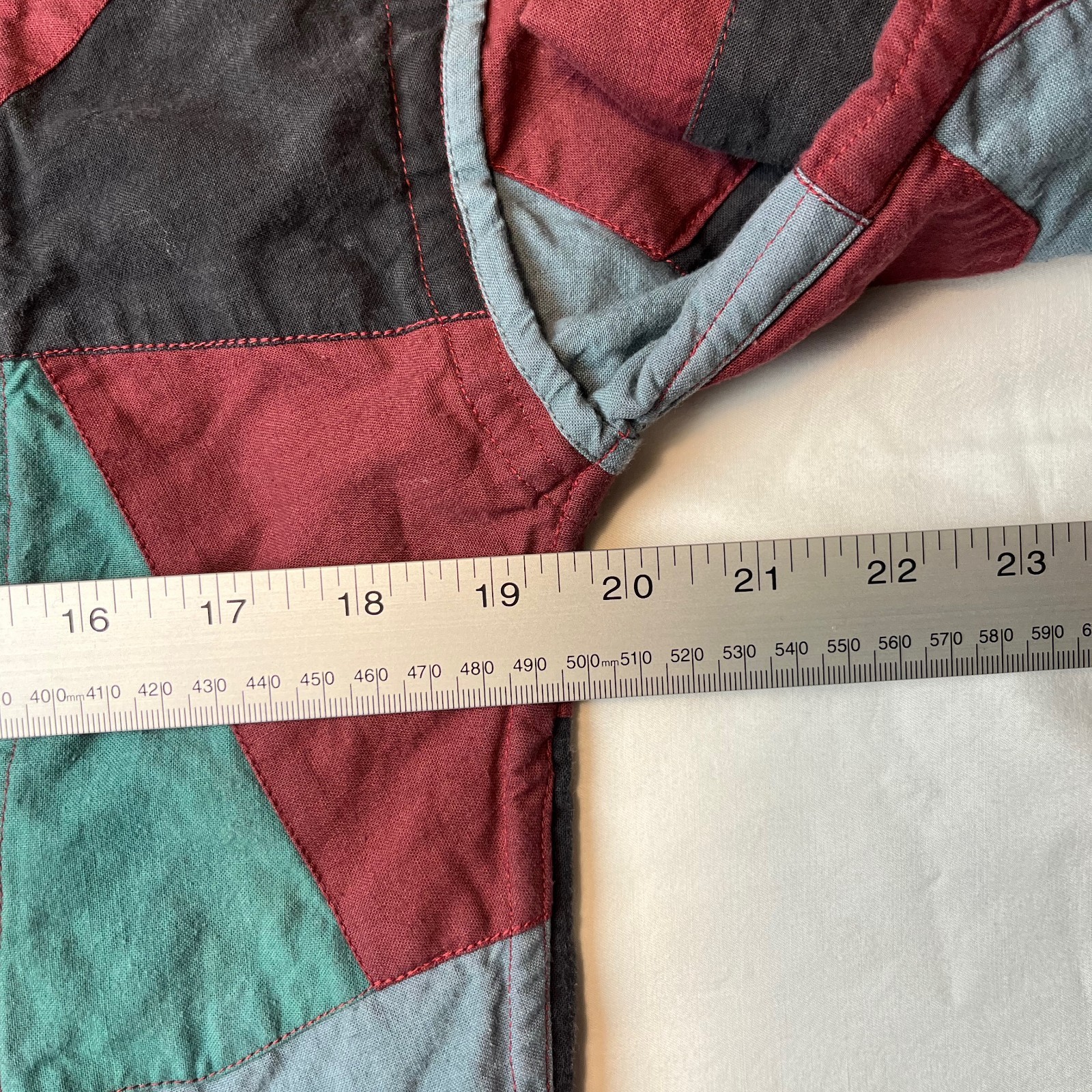 Patchwork Jacket Handmade in Bali Boho Artsy Zip … - image 7