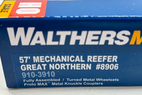 Walthers HO GN Great Northern 57' Mechanical Reefer #8906. 910-3910. New! - Picture 4 of 4