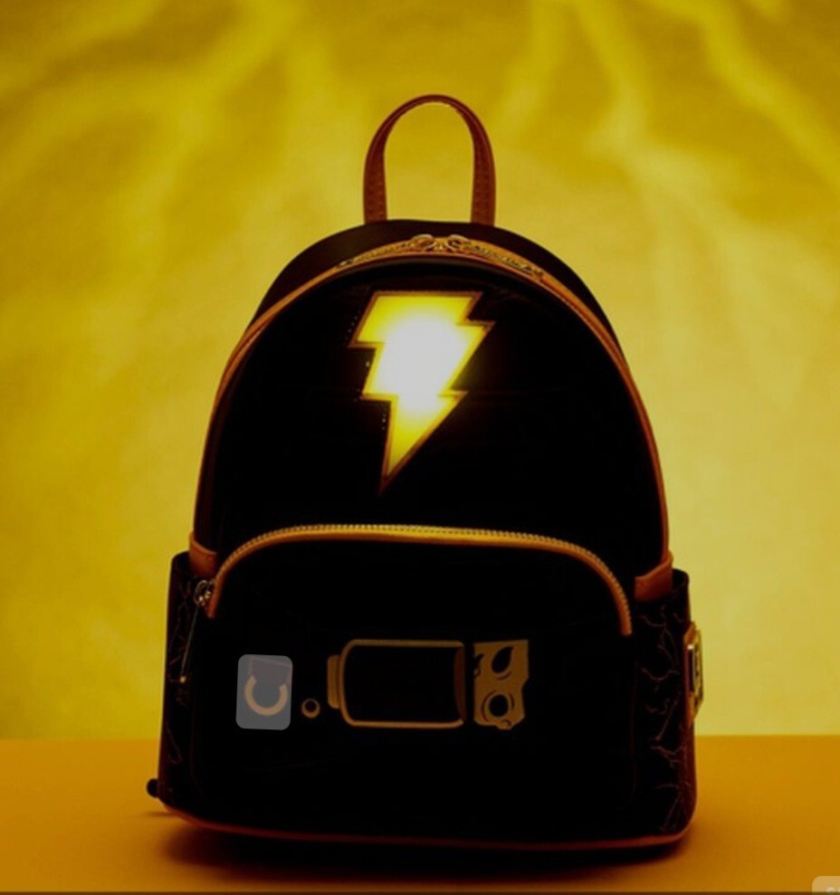 DC Comics Black Adam Cosplay Loungefly Backpack & Wallet  display picture 2