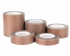 35/38/40/45/50/60/70/80/100mm x 0.18mm x 10M PTFE Adhesive Tape Nonstick