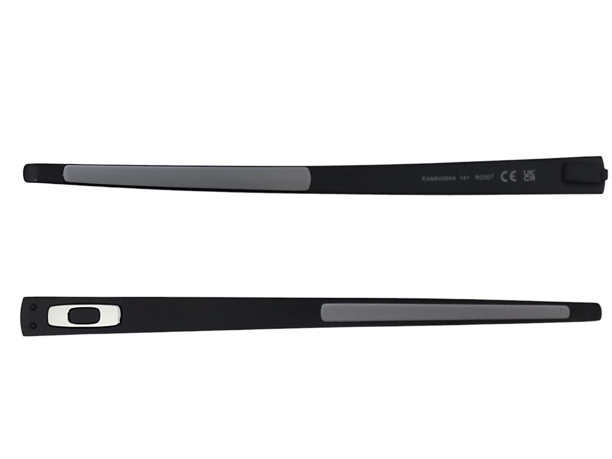 Oakley 5038 01 Metal Plate Replacement Arms Matte Black 141 Mm