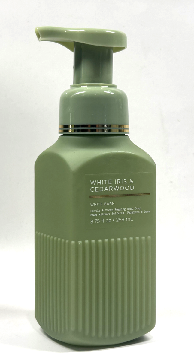1 BATH & BODY WORKS WHITE IRIS & CEDARWOOD GENTLE FOAMING HAND