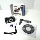 Vivitar ViviCam 7022 Digital Camera 7.1Mp Black w/Sd Card & Paperwork & Box