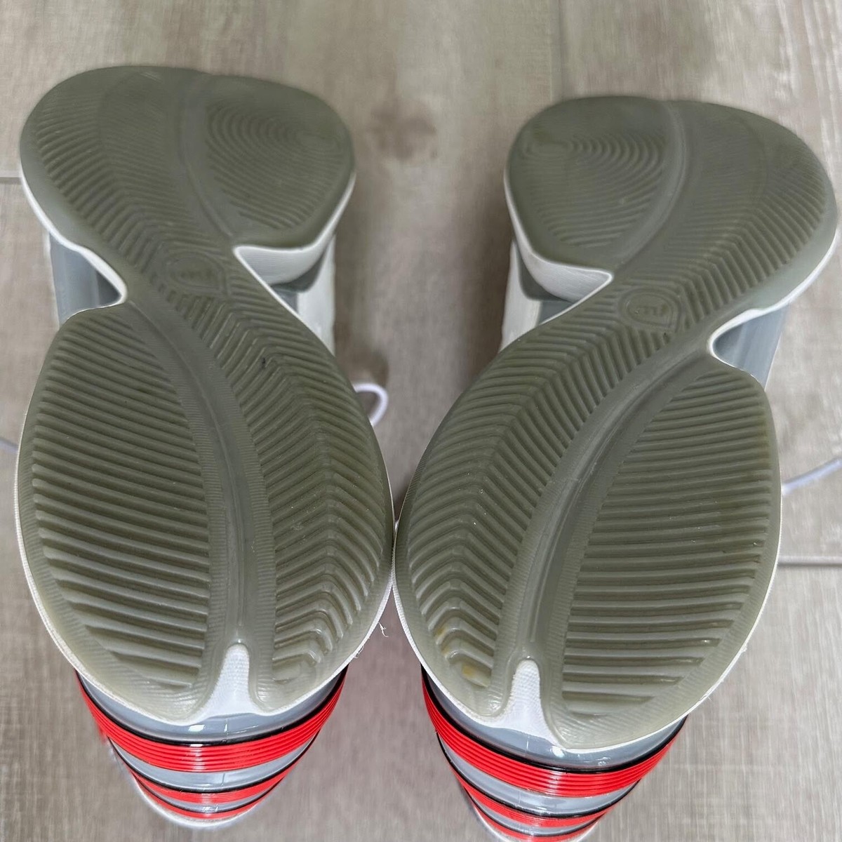 Adidas Adizero Rose 2.5 ‘Aluminum’ Grey Red White D Rose G48836 Men Size 13 RARE Adidas D Rose Grey, White, & Red Men main image 2