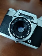 Voigtlander Bessamatic 35mm Film Camera w/ Color-Skopar X 1:2.8/50 Lens
