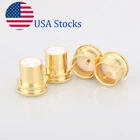 2Pcs Gold Plated XLR Plug Cap Shielded Anti-oxidation Noise Stopper Protector