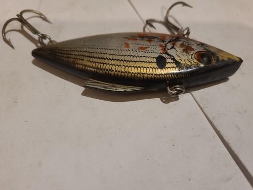 Vintage Bill Lewis Rat-L-Trap 3 1/2" Shad/Shiner Lipless Crankbait Rattle Lure - Picture 4 of 6