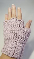 Handmade Crocheted Fingerless Gloves