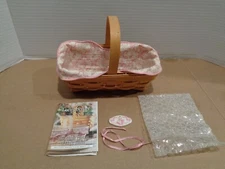 Longaberger Basket 2000 Horizon of Hope Tie-On Liner Protector Brochure