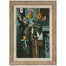 Frederick Childs - Modernist Still Life, Signed (1955, OOC)/Léger