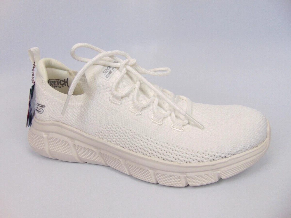 White skechers bobs cheap