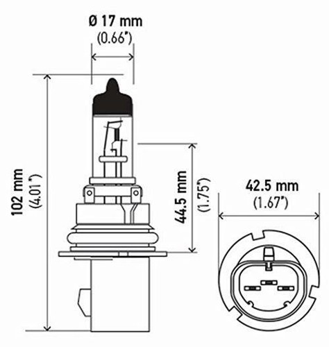 HELLA 9007 100/80WTB Twin Blister High Wattage Bulbs, Assorted Sizes , Styles - Picture 10 of 48
