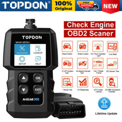 TOPDON AL300 Pro KFZ OBD2 Diagnosegerät scanner Fehlerspeicher Auslesen Deutsch