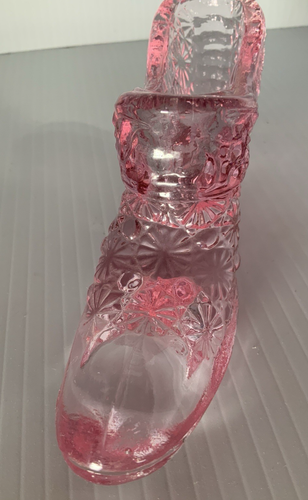 BOYD GLASS LIght Pink Daisy and Button Bow Tie Slipper - Picture 3 of 5