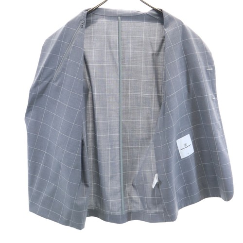unused uniform experiment 20SS Window pen check 3B tailored jacket Men's - Picture 6 of 10