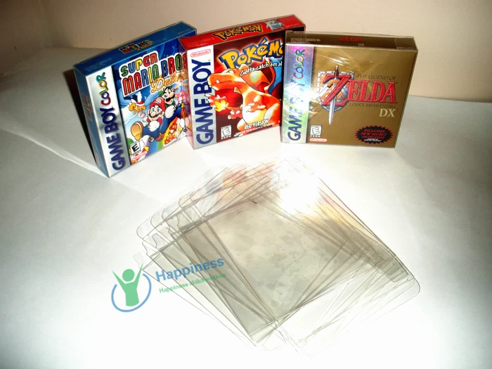 3 x Game Boy / Color / Advance Game Box Protectors | Thick Clear Display Cases - Image 2 of 4