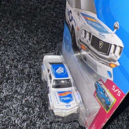 HOT WHEELS WHITE #137 MAZDA RX-3 MAD MIKE DRIFT - Picture 2 of 8