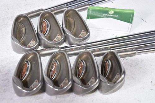 Ping G10 Irons / 5-PW+SW / Orange Dot / Regular Flex Steel Shafts - Picture 2 of 7