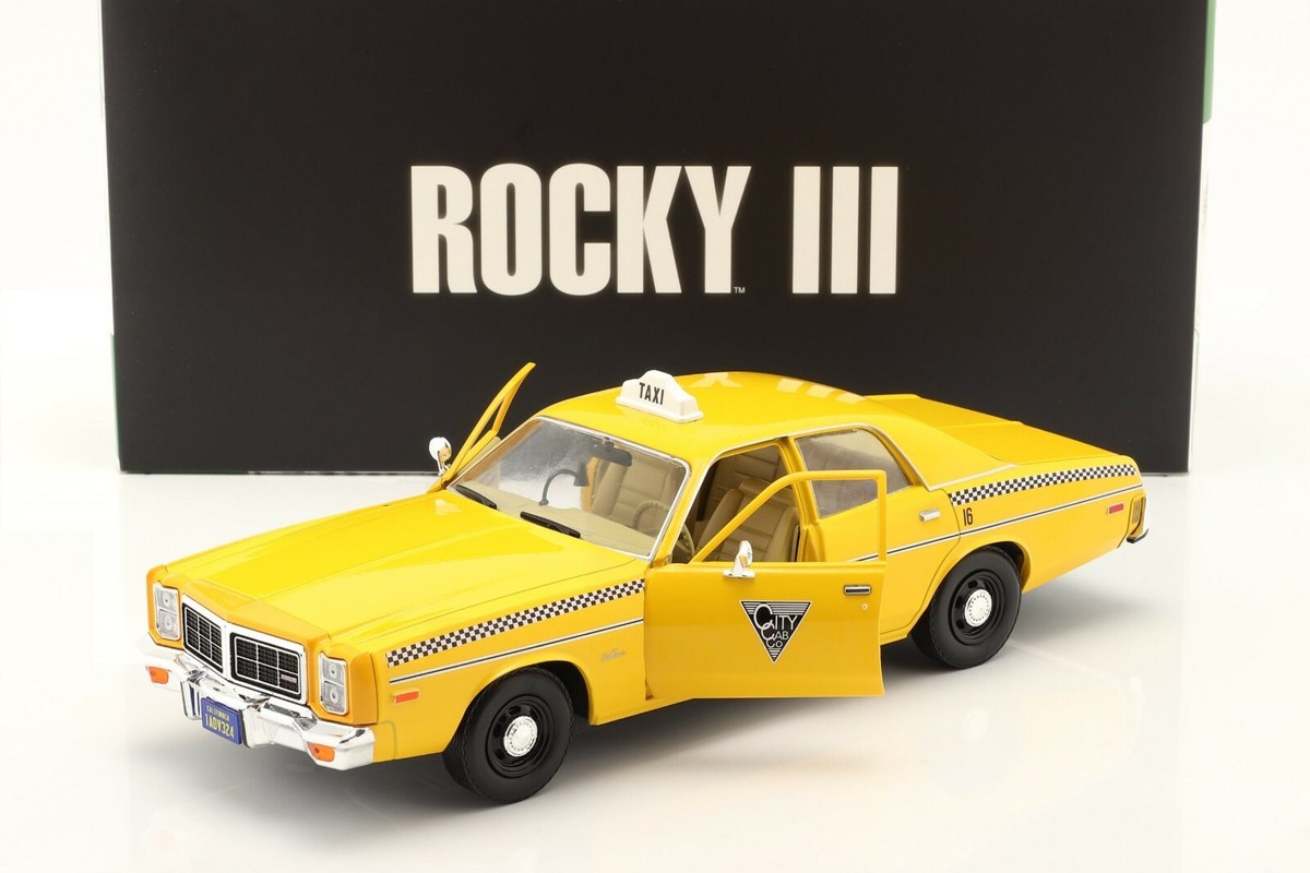 その他 Off Course 1982:6:30 40th AnniversaryBOX Greenlight 84161 1978 Dodge Monaco Taxi City Cab Co. Yellow