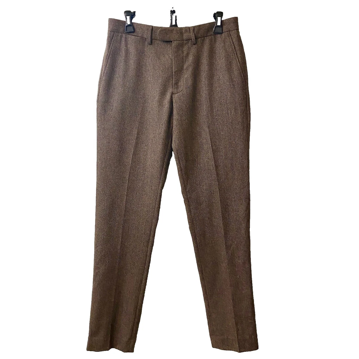 Pantalon Chino Stretch Vert Celio Homme - 2506180-vert00